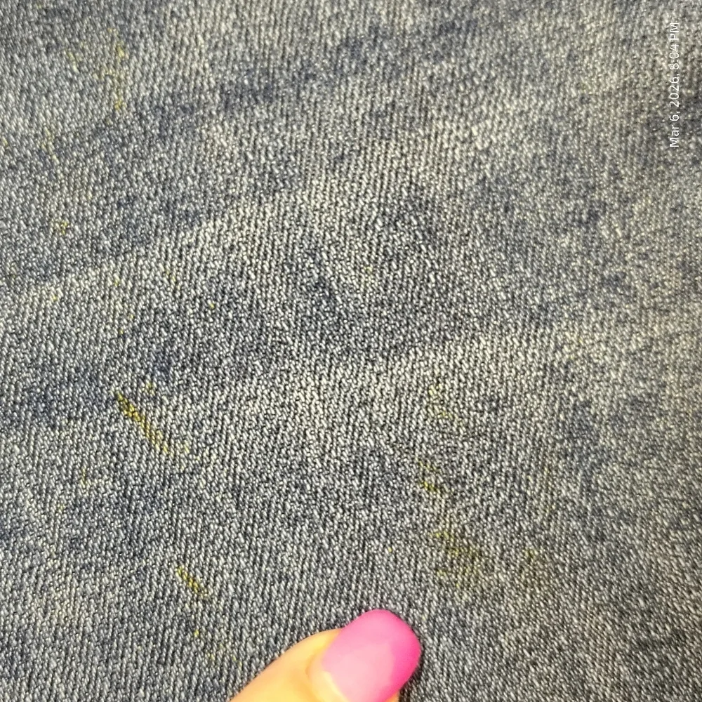 INC Rainbow Fringe Cropped Skinny Jeans Indigo Denim Women's Size 6 RAW HEM - Picture 7 of 9